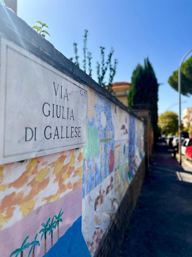 Trastevere Gianicolense Casa Con Giardino ローマ エクステリア 写真